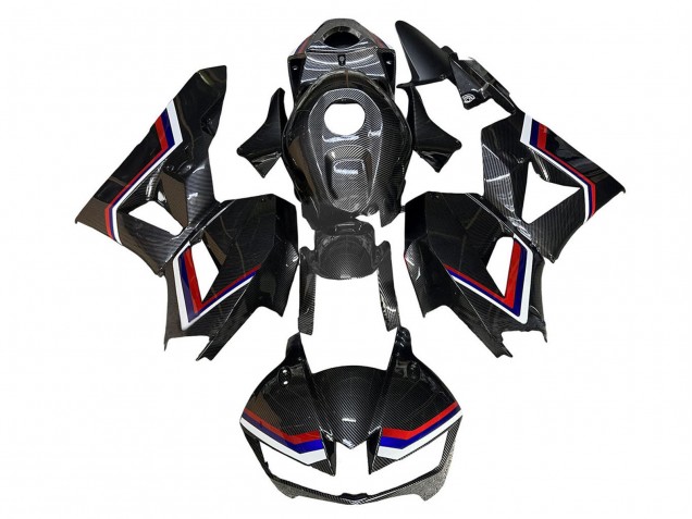 Compra Carenados Moto Honda CBR600RR 2009-2012 - Blanco Rojo Azul Negro FibraCarbono