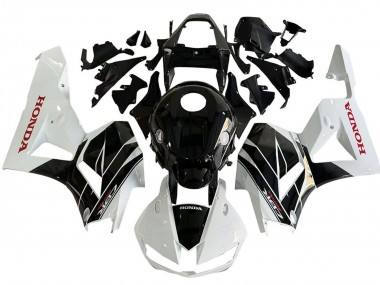 Compra Kits Carenado Moto Honda CBR600RR 2013-2023 - Blanco Negro Brillante