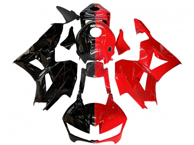 Compra Carenados Moto Honda CBR600RR 2013-2023 - Negro Brillante Rojo Dividir