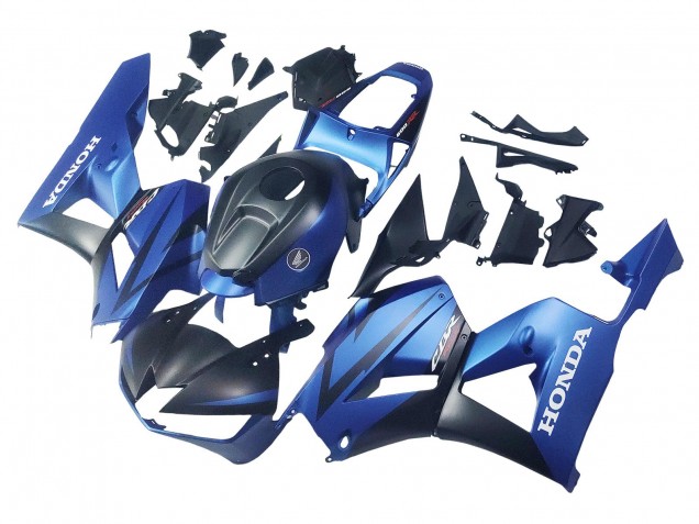 Compra Carenados Moto Honda CBR600RR 2013-2023 - Azul Negro Mate Carrera