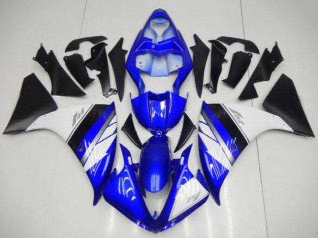 Compra Carenados Moto Yamaha YZF R1 2009-2011 - Azul Blanco Negro Mate