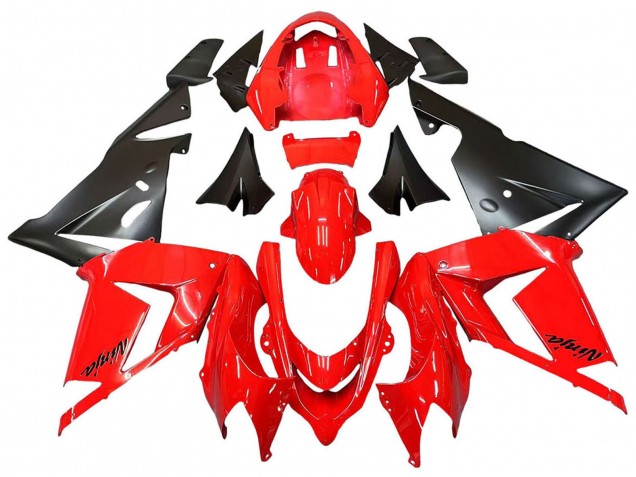 Compra Carenados Moto Kawasaki ZX10R 2004-2005 - Rojo Negro Ninja