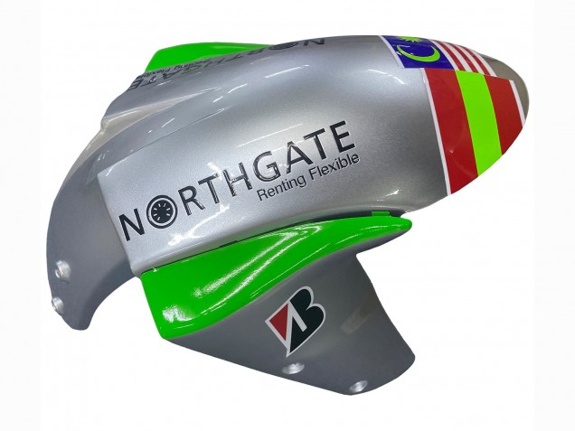 Compra Carenados Moto Kawasaki ZX10R 2004-2005 - Verde Plata Negro 69
