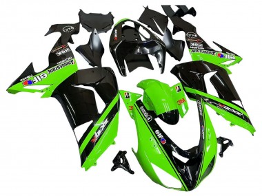 Compra Carenados Moto Kawasaki ZX10R 2006-2007 - Verde Negro Elf Touch4 3M