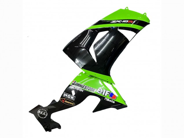 Compra Carenados Moto Kawasaki ZX10R 2006-2007 - Verde Negro Elf Touch4 3M