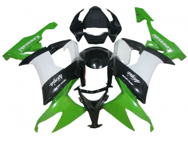 Compra Carenado Moto Kawasaki ZX10R 2006-2007 - Verde Blanco Negro
