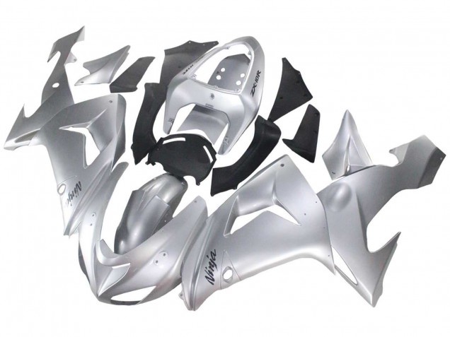 Compra Carenados Moto Kawasaki ZX10R 2006-2007 - Plata Negro Ninja