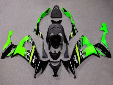 Compra Carenados Moto Kawasaki ZX10R 2008-2010 - Verde Blanco Negro Brillante