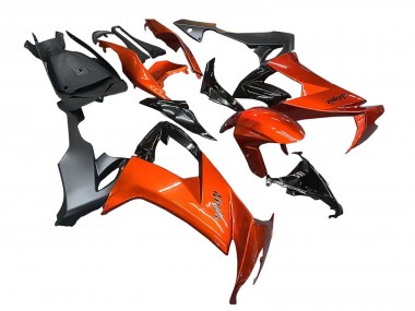 Compra Carenados Moto Kawasaki ZX10R 2008-2010 - Burnt Naranja Negro