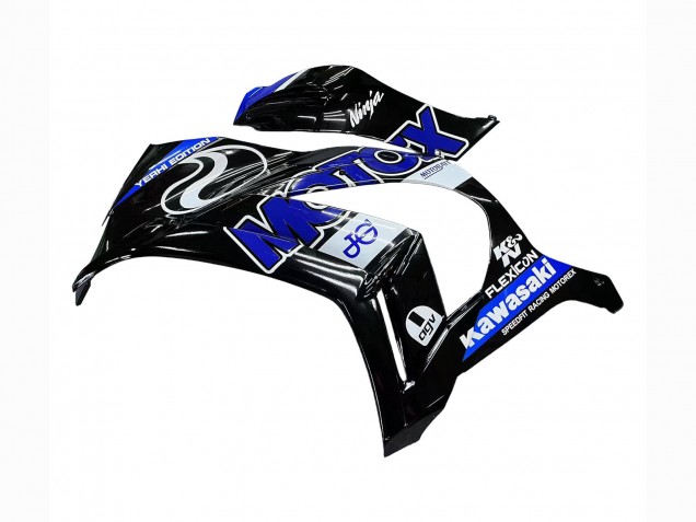 Compra Carenados Moto Kawasaki ZX10R 2011-2015 - Azul Blanco Negro Brillante