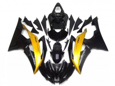 Compra Carenado Moto Yamaha YZF R6 2008-2016 - Oro Negro Brillante