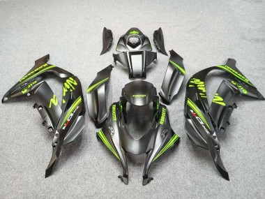 Compra Carenados Moto Kawasaki ZX10R 2016-2020 - Negro Mate Verde
