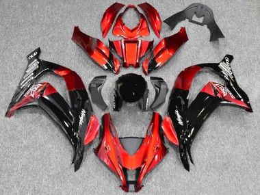 Compra Carenados Moto Kawasaki ZX10R 2016-2020 - Rojo Negro Brillante