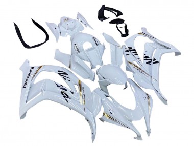 Compra Carenados Moto Kawasaki ZX10R 2016-2020 - Blanco Oro Negro