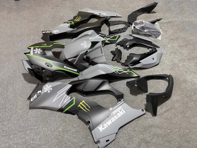 Compra Carenados Moto Kawasaki ZX10R 2021-2025 - Gris Negro Mate Verde Blanco Elf Nieve Monstruo