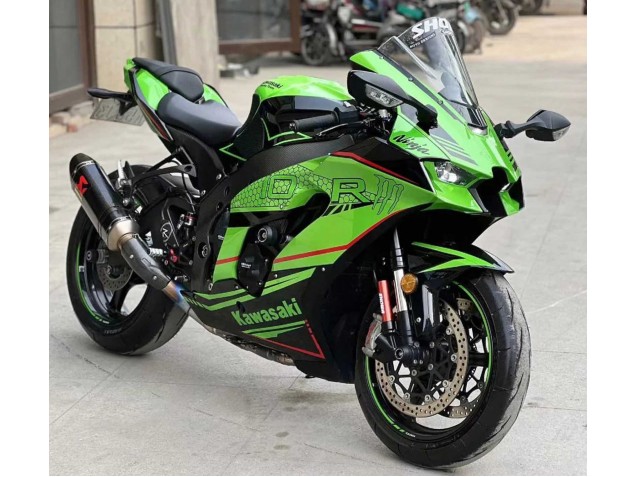 Compra Carenados Moto Kawasaki ZX10R 2021-2026 - Verde Negro Brillante