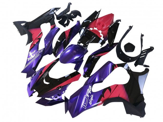 Compra Carenados Moto Kawasaki ZX10R 2021-2025 - Rojo Negro Púrpura Blanco