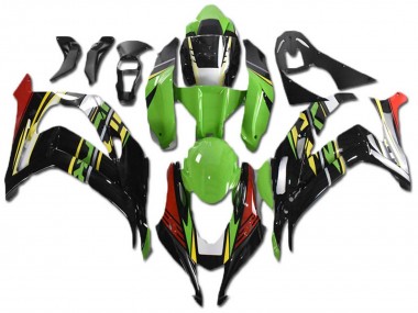 Compra Carenados Moto Kawasaki ZX10R 2021-2025 - Verde Amarillo Rojo Negro
