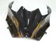 Compra Carenados Moto Kawasaki ZX14R ZZR1400 2006-2011 - Negro Brillante Oro Llama