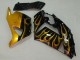 Compra Carenados Moto Kawasaki ZX14R ZZR1400 2006-2011 - Negro Brillante Oro Llama