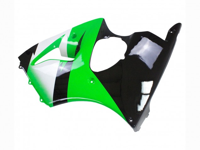 Compra Carenados Moto Kawasaki ZX6R 1998-1999 - Verde Blanco Negro Brillante