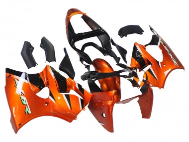 Compra Carenados Moto Kawasaki ZX6R 2000-2002 - Naranja Negro