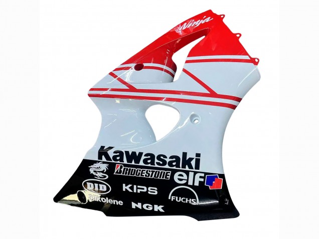 Compra Carenados Moto Kawasaki ZX6R 2000-2002 - Blanco Rojo Negro