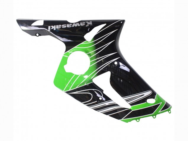 Compra Carenados Moto Kawasaki ZX6R 2003-2004 - Verde Blanco Negro