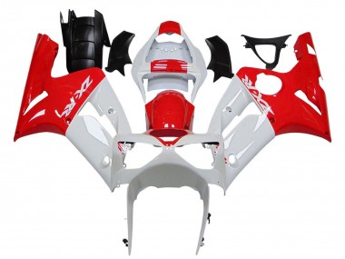 Compra Carenados Moto Kawasaki ZX6R 2003-2004 - Blanco Rojo