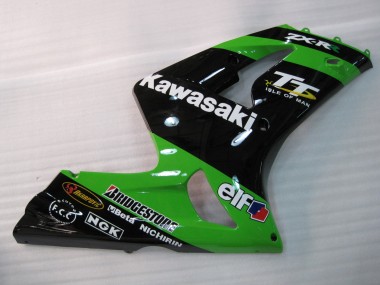 Compra Carenados Moto Kawasaki ZX6R 2003-2004 - Verde Negro Elf Bridgestone