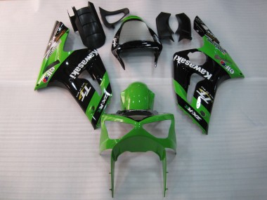 Compra Carenados Moto Kawasaki ZX6R 2003-2004 - Verde Negro Elf Bridgestone