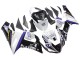 Compra Carenados Moto Kawasaki ZX6R 2005-2006 - Blanco Púrpura Negro Rizoma Playboy DENSO