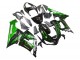 Compra Carenado Moto Kawasaki ZX6R 2005-2006 - Negro Brillante Verde Llama
