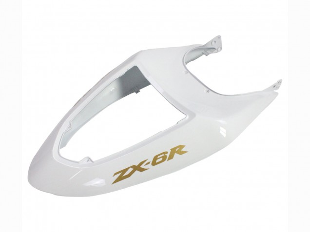 Compra Carenados Moto Kawasaki ZX6R 2005-2006 - Blanco Negro Oro Ninja