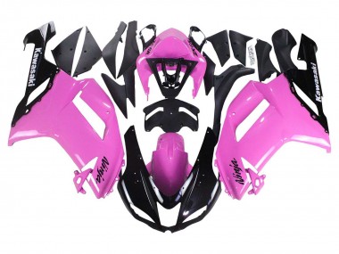 Compra Carenados Moto Kawasaki ZX6R 2007-2008 - Negro Rosa Ninja