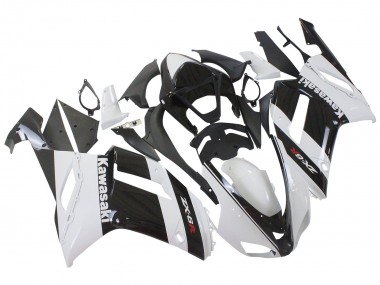 Compra Carenado Moto Kawasaki ZX6R 2007-2008 - Blanco Negro