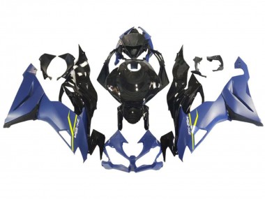 Compra Carenado Moto Kawasaki ZX6R 2009-2012 - Azul Negro Brillante Amarillo