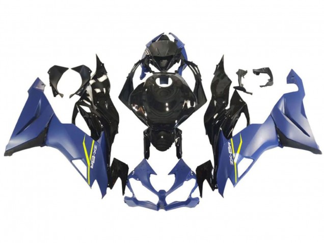 Compra Carenado Moto Kawasaki ZX6R 2009-2012 - Azul Negro Brillante Amarillo