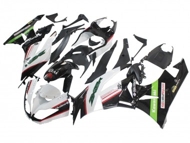 Compra Carenados Moto Kawasaki ZX6R 2009-2012 - Blanco Rojo Negro Verde