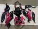 Compra Carenados Moto Kawasaki ZX6R 2019-2022 - Negro Brillante Rosa Ninja