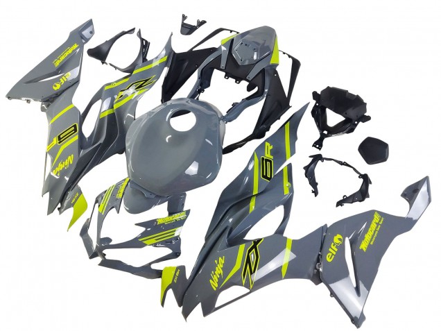 Compra Carenados Moto Kawasaki ZX6R 2019-2022 - Nardo Gris Amarillo