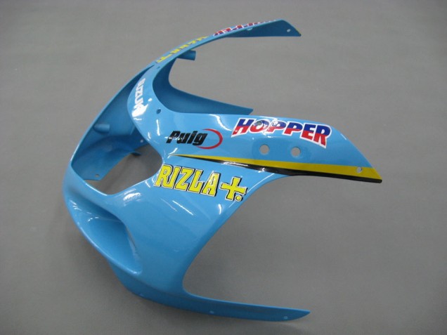 Compra Carenados Moto Suzuki GSXR1000 2000-2002 - Azul Claro Amarillo Negro Motul Rizla