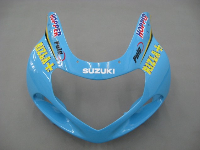 Compra Carenados Moto Suzuki GSXR1000 2000-2002 - Azul Claro Amarillo Negro Motul Rizla