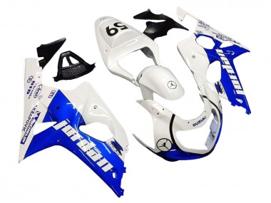 Compra Carenados Moto Suzuki GSXR1000 2000-2002 - Blanco Azul Jordan 59