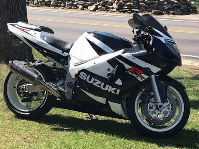 Compra Carenados Moto Suzuki GSXR1000 2000-2002 - Blanco Negro Brillante Rojo