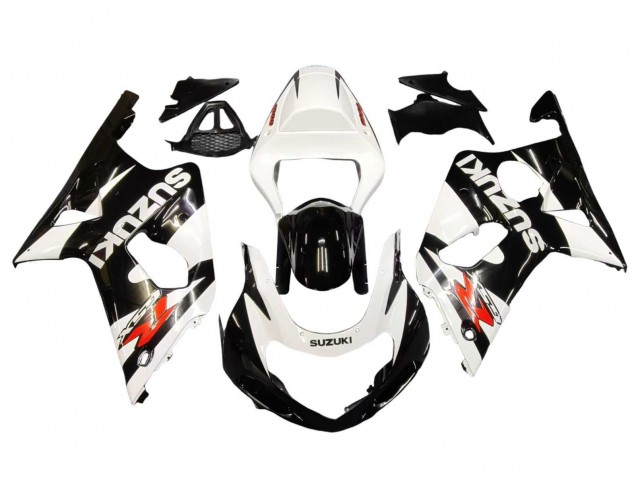 Compra Carenados Moto Suzuki GSXR1000 2000-2002 - Blanco Negro Brillante Rojo