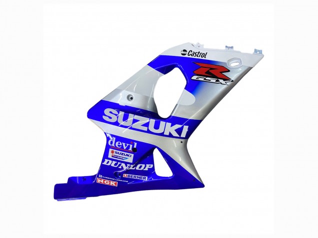 Compra Carenados Moto Suzuki GSXR1000 2000-2002 - Azul Blanco Plata Castrol Dunlop