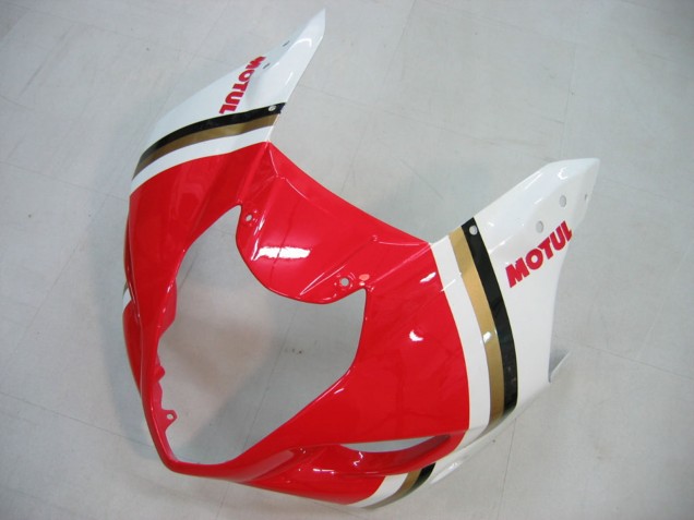 Compra Carenados Moto Suzuki GSXR 1000 2003-2004 - Blanco Rojo Motul Lucky Strike