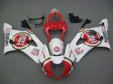 Compra Carenados Moto Suzuki GSXR 1000 2003-2004 - Blanco Rojo Motul Lucky Strike