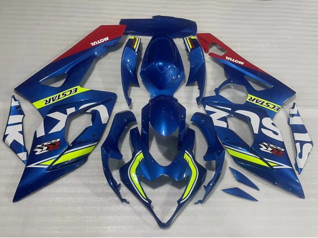 Compra Carenados Moto Suzuki GSXR 1000 2005-2006 - Azul Amarillo Rojo Motul Ecstar